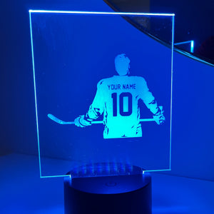 Personalized "Selfie" Player Night Light